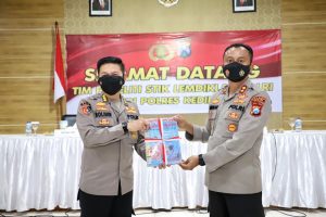 Polres Kediri Terima Kunjungan Tim Peneliti STIK Lemdiklat Polri