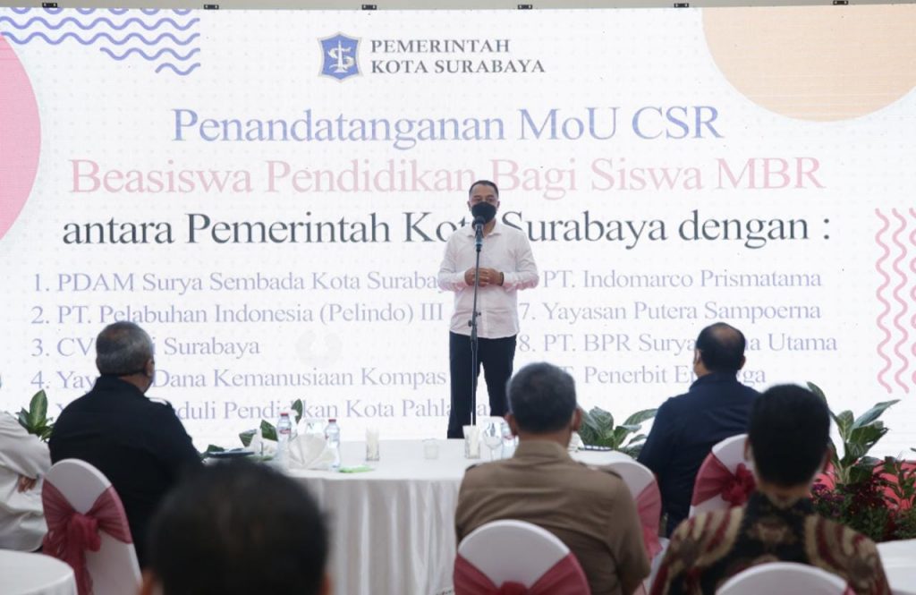 Bantuan Beasiswa untuk Pelajar MBR di Surabaya Meningkat 300 Persen
