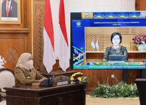Menteri Keuangan Apresiasi Pemprov Jatim Raih WTP Lebih dari Lima Kali Bersama 26 kab/kota