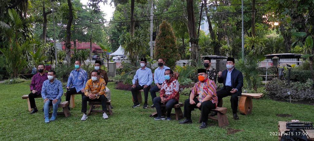 Terima Kunjungan 10 Pimpinan Parpol se Surabaya, Wali Kota Eri: Berkolaborasi dan Bersinergi untuk Membangun Kota Surabaya