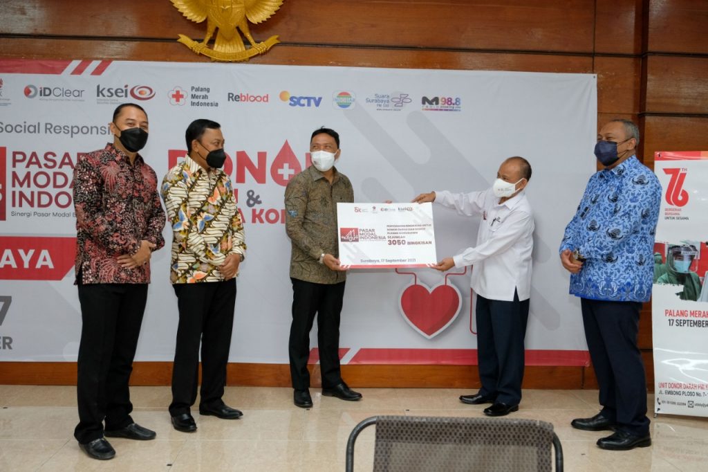 CSR Pasar Modal Indonesia Targetkan Ribuan Kantong Darah