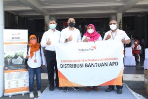 Berbagai Stakeholder Gotong Royong Berikan Bantuan ke Pemkot Surabaya