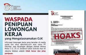 Kepala OJK Reg 4 Jatim: Waspada Penipuan Rekrutmen Pegawai OJK