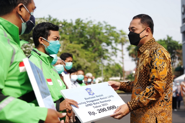 Berikan Bansos untuk MBR, Pemkot Surabaya Anggarkan Lebih dari Rp 3 Miliar