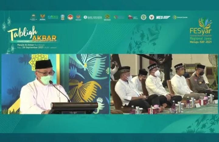 Tabligh Akbar Fesyar Regional Jawa 2021, 3 Resep Penting Dorong Pemberdayaan Muslim Millennial