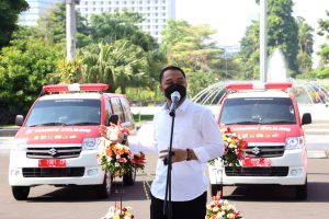 Bantu Percepatan Vaksinasi Aglomerasi, Pemkot Surabaya Kirim Mobil Vaksin Keliling