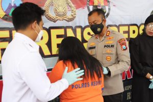 Bungkam Bayinya Hingga Tewas, Wanita Asal Kecamatan Ngadiluwih Diciduk Reskrim Polres Kediri