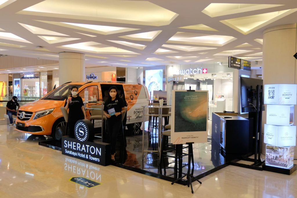 Lintasi 5 kota di Indonesia, Marriott Bonvoy on Wheels kolaborasi bersama Mercedez-Benz