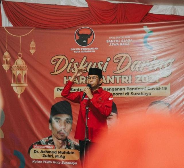 Peringati HSN, PDIP Surabaya: Perkuat Sinergi dengan Santri