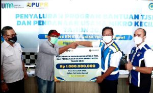 Jasa Marga Salurkan Bantuan Rp 1 Milyar Untuk UMK di Rest Area 575A Jalan Tol Solo-Ngawi