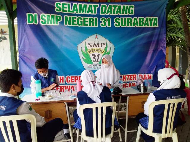 Pelaksanaan Asesmen Nasional Bebasis Komputer Terhadap SMP dan Mts di Surabaya Masih Aman