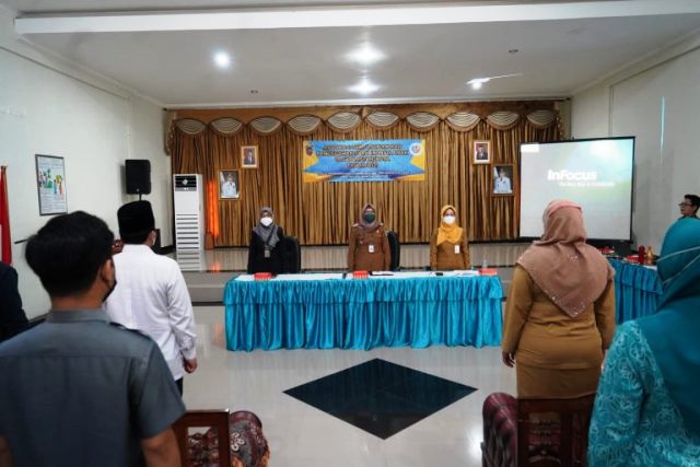 Bersama DP3A Provinsi Kalsel dan Kemenag, DKBP3A Tanah Bumbu Gelar Rakor Penurunan Angka Perkawinan Anak