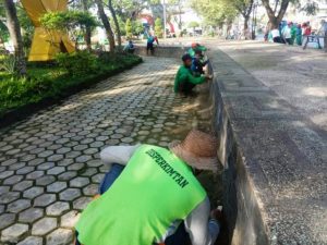 Dorong Animo Pengunjung, Pemkab Tanbu Percantik Pasar Niaga Bersujud