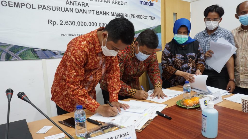 PT Jasamarga Gempol Pasuruan Lakukan Refinancing Pinjaman Melalui Fasilitas Kredit Dari Bank Mandiri