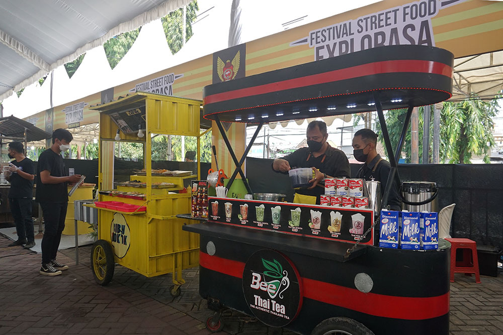 Bangkitkan Ekonomi PKL, Pemkot Kediri Gelar Acara Festifal Street Food Explorasa