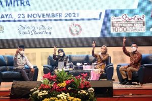 Sosialisasi Cegah Stunting, Ketua TP PKK Kota Surabaya Dapat Apresiasi dan Dukungan Anggota DPR RI