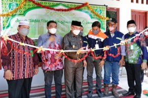 Wabup M Rusli Resmikan Rumah Tahfiz Hasil CSR PT AJE Buma