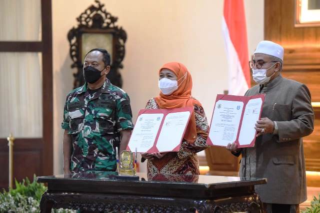 Gubernur Khofifah Realisasikan SMAN 1 Taruna Madani Jawa Timur