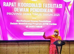 Apresiasi Kinerja Dewan Pendidikan Jatim, Gubernur Khofifah Ajak Stakeholders Perkokoh Penguatan Literasi, Cetak SDM Berkualitas
