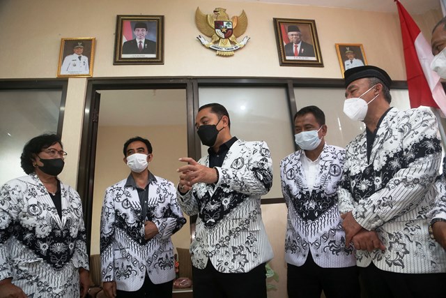 Pemkot Surabaya Ajak PGRI Majukan Pendidikan di Kota Pahlawan
