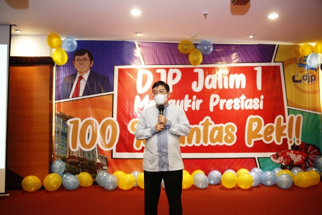 Kanwil Pajak Surabaya Capai 100% Penerimaan