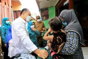 Targetkan Zero Stunting, Wali Kota Eri Bersama Ketua PKK Kota Surabaya Terus Bergerak