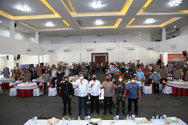 Forkopimda Surabaya bersama Tokoh Lintas Agama Susun Protap Pengamanan Nataru