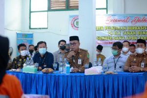 Pemkab Tanbu Akhiri Giat Program Pelatihan Pengelasan di BLK