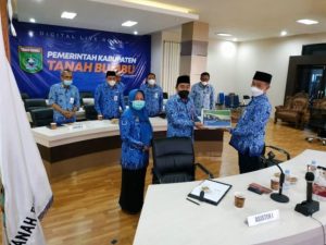 Pemkab Tanbu Terima DIPA dan BDATD3 Tahun 2022 dari Presiden RI