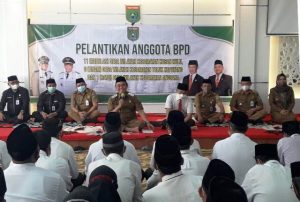 Bupati Zairullah Lantik 18 Pengurus BPD dari 3 Kecamatan di Tanah Bumbu