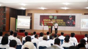 Tingkatkan Sinergitas, Kodim 1022/Tanah Bumbu Gelar Komunikasi Sosial TNI dengan Pemda