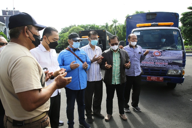 ‘Bangga Surabaya Peduli’ Kembali Salurkan Bantuan bagi Korban Bencana Alam Gunung Semeru
