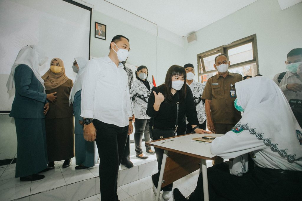 Tinjau Pelaksanaan PTM di Sekolah, DPRD Surabaya Minta Tetap Utamakan Kesehatan