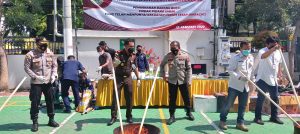Kejari Tanjung Perak Surabaya Musnahkan Barang Bukti dari 413 Perkara