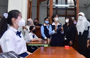 Pantau Pelaksanaan PTM di 7 Sekolah, Pimpinan DPRD Surabaya: Kita Jaga Bersama agar Aman, Sehat, dan Lancar