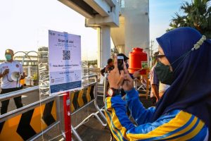 Pemkot Uji Coba Jembatan Suroboyo Khusus Bagi Pejalan Kaki