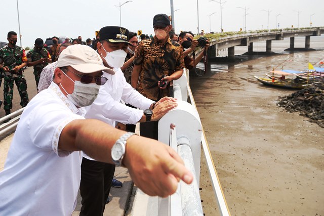 Wali Kota Eri Beri Tips Penanganan Rob untuk Gubernur Bangka Belitung