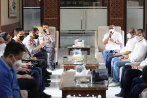 Kapolda Jatim Paparkan Program Kerjasama dengan PWI Jatim