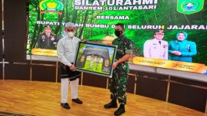 Jelang Akhir Masa Tugas di Kalsel, Danrem 101 Antasari Kunjungi Pemkab Tanbu