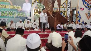 Di Peringatan Isra Miraj, Bupati Zairullah Ajak Membangun Kemaslahatan Ummat