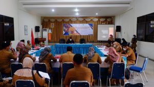 Pemda Tanbu dan BPOM Bahas Kemasan Produk Berlabel Halal