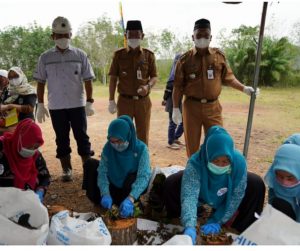 Peringati HPSN, DLH Pemkab Tanbu Ajak Masyarakat Kelola Sampah yang Terintegrasi dan Terpadu