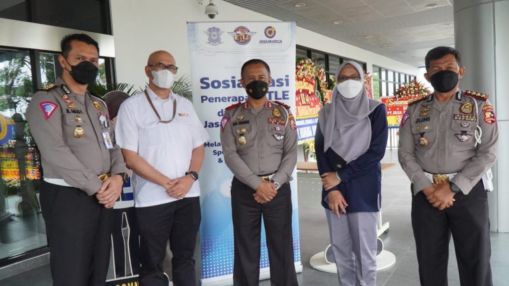 Korlantas Polri dan Jasa Marga Sosialisasikan Penerapan ETLE di Jalan Tol Jasa Marga Group