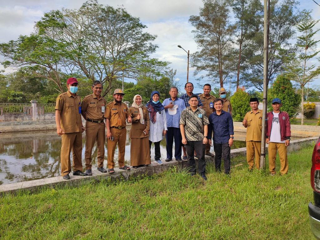 Dinas Perikanan Tanbu Lakukan Survei Master Plan Kampung Gabus Haruan Bersama BRSDMKP