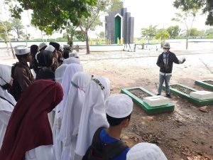 Ahli Waris Pejuang Ini Edukasi Sejarah 7 Pebruari Kepada Siswa SD