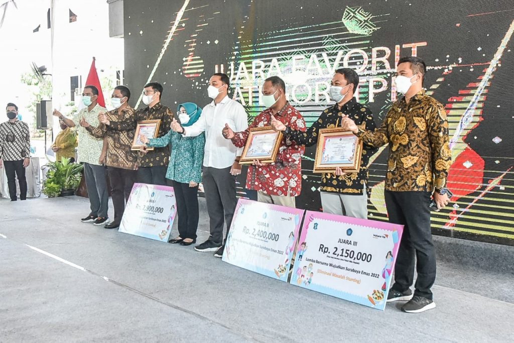 ‘Surabaya Emas’ Sukses Atasi Anak Berisiko Stunting