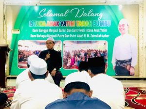 Bulan Syaban, Bupati Zairullah Perkuat Silaturahmi dengan Anak Yatim Binaan di Tanbu