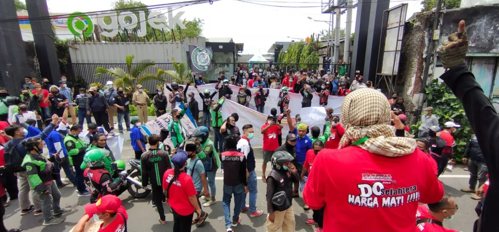 Desak Pemerintah Tegur Aplikator Perihal Tarif Murah, Driver Online Frontal Jawa Timur Bakal Gelar Aksi