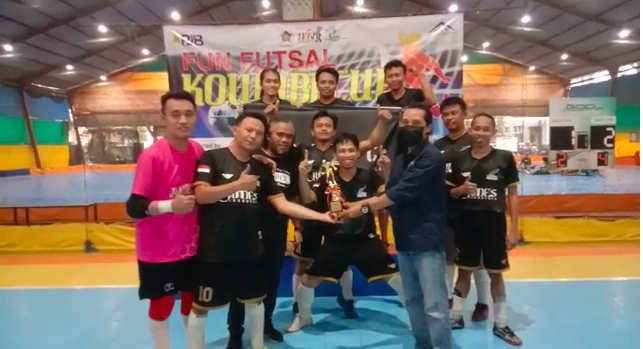 Judes FC Libas Pahlawan FC di Babak Final Turnamen Antar-Pokja Fun Futsal Kowabi Cup 2022