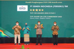 SIG Terima Dua Penghargaan dalam Ajang Top CSR Awards 2022 